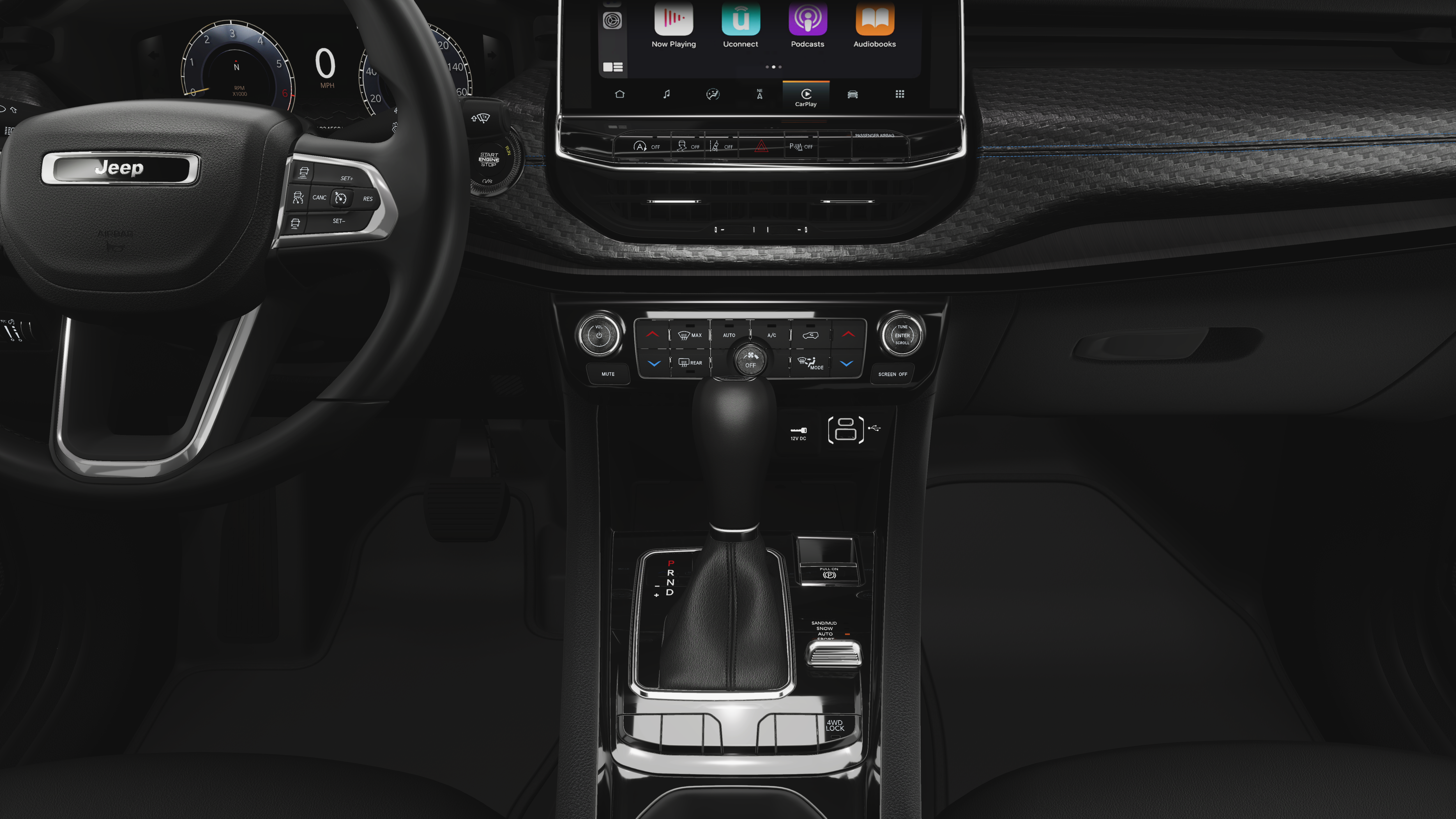 New 2026 Diamond Black Crystal Pearl-Coat Exterior Paint Jeep Limited image 17