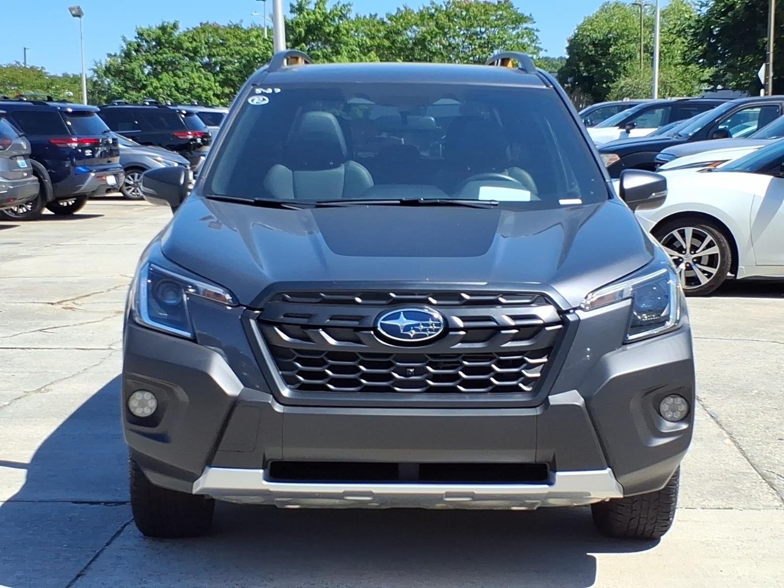 Used 2024 Magnetite Gray Metallic Subaru Wilderness image 2