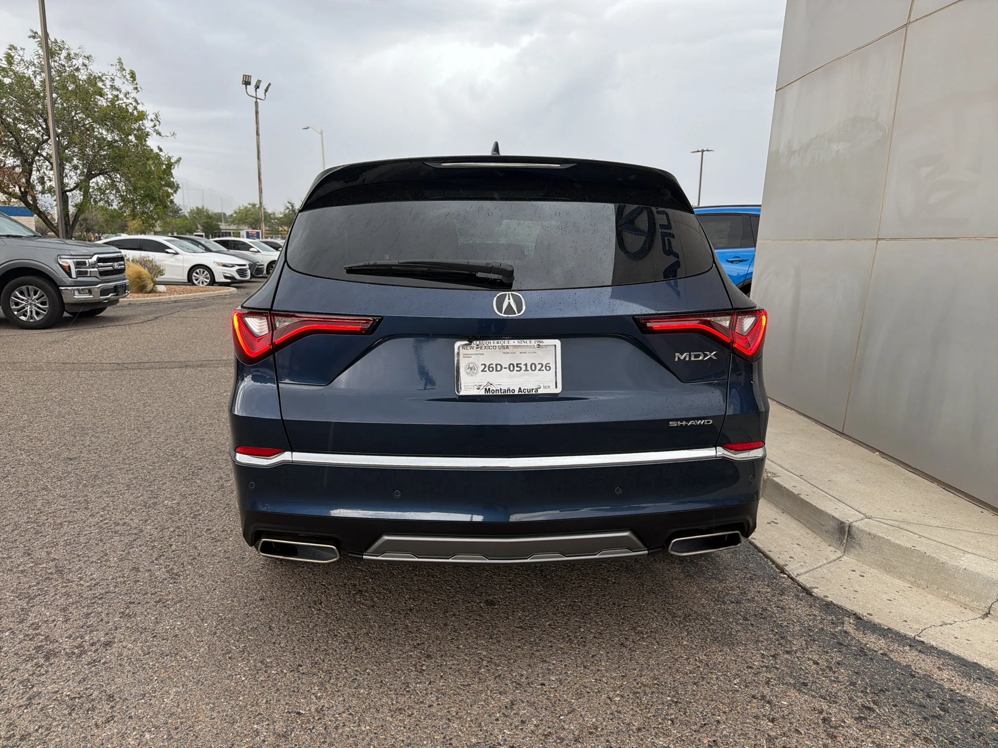 Certified Used 2026 Canyon River Blue Metallic Acura SH-AWD with Technology Package image 7