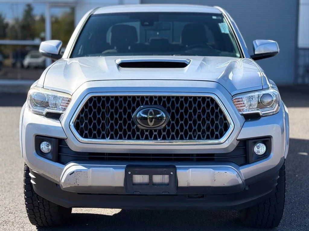 Used 2018 Silver Sky Metallic Toyota TRD Sport image 8