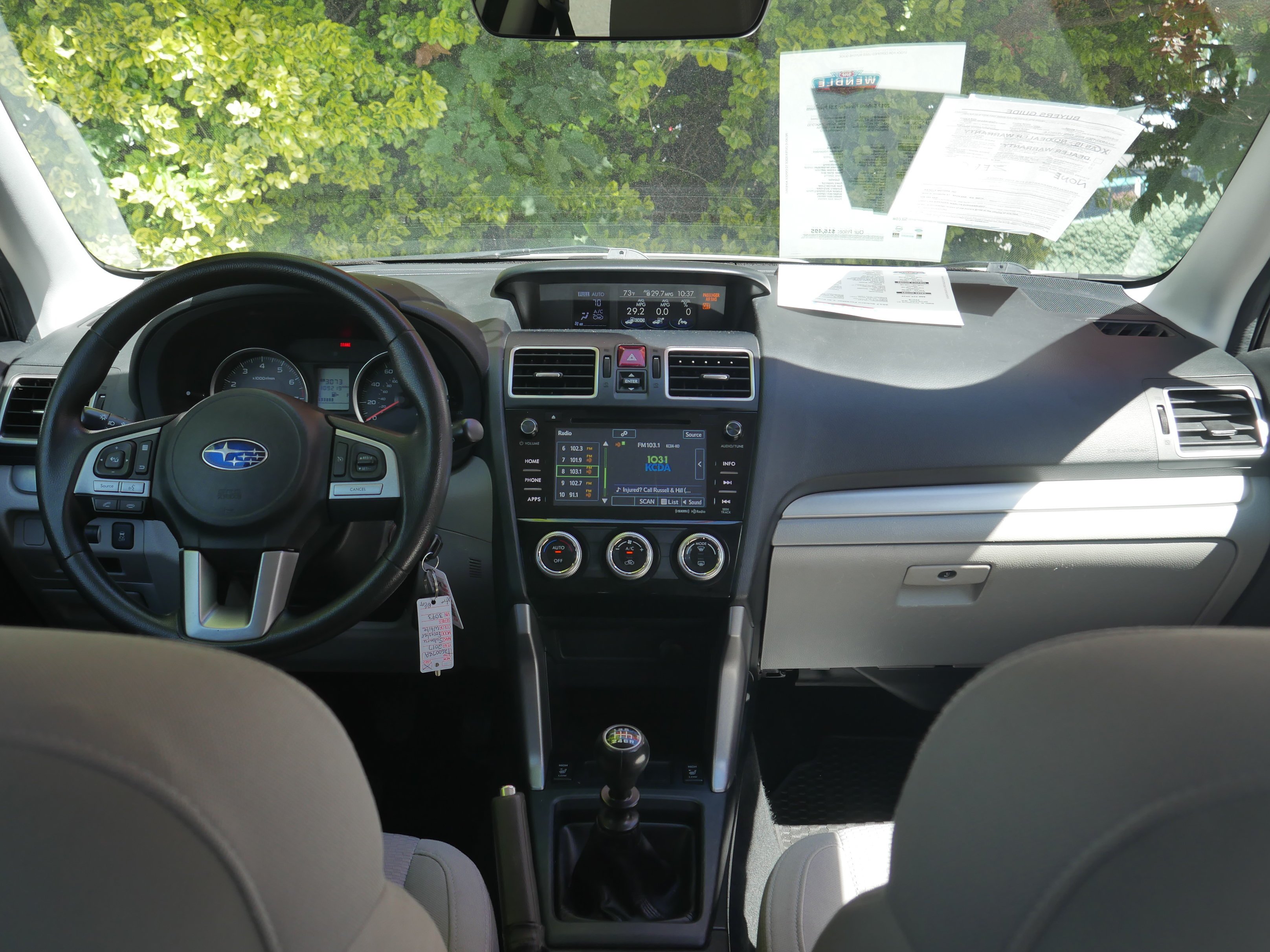 Used 2017 Crystal White Pearl Subaru Premium image 10