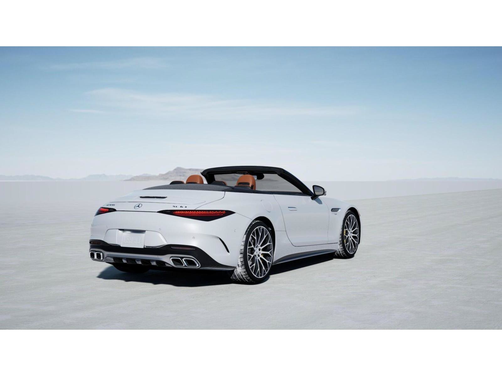 New 2026 MANUFAKTUR Moonlight White Metallic Mercedes-Benz SL 63 AMG® image 22