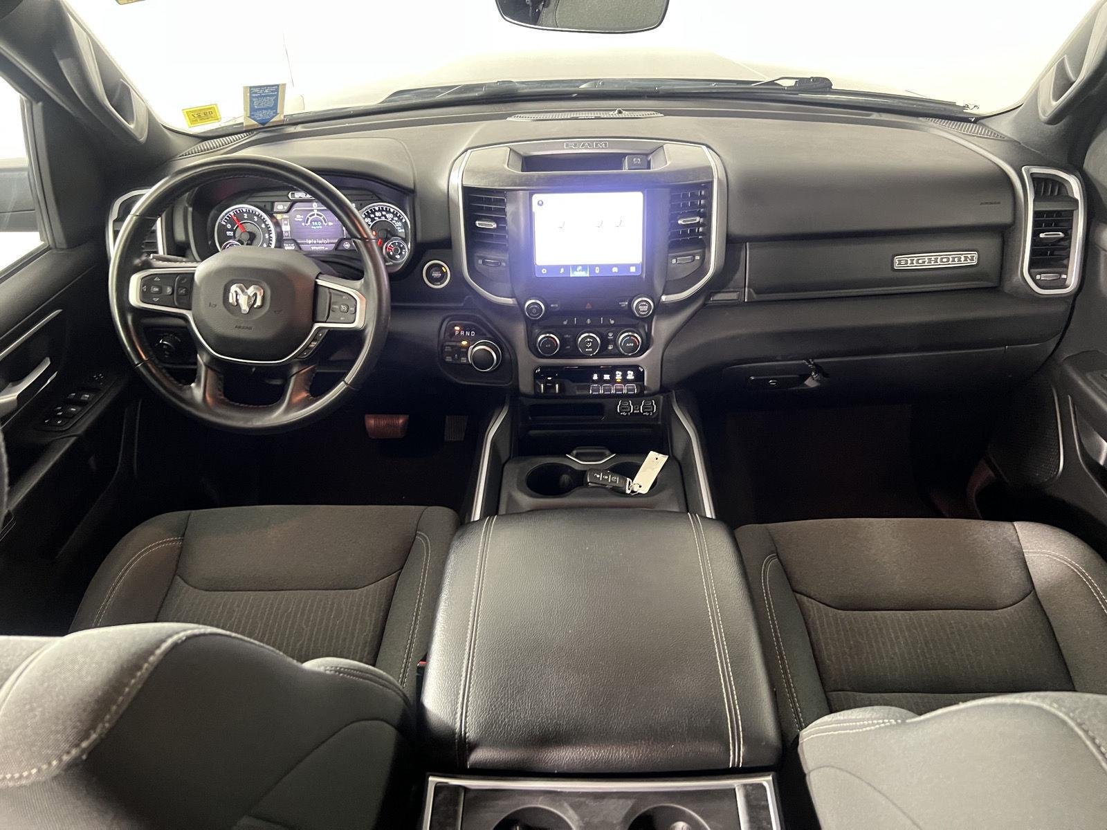 Used 2022 Granite Crystal Metallic Clearcoat Ram Big Horn image 9