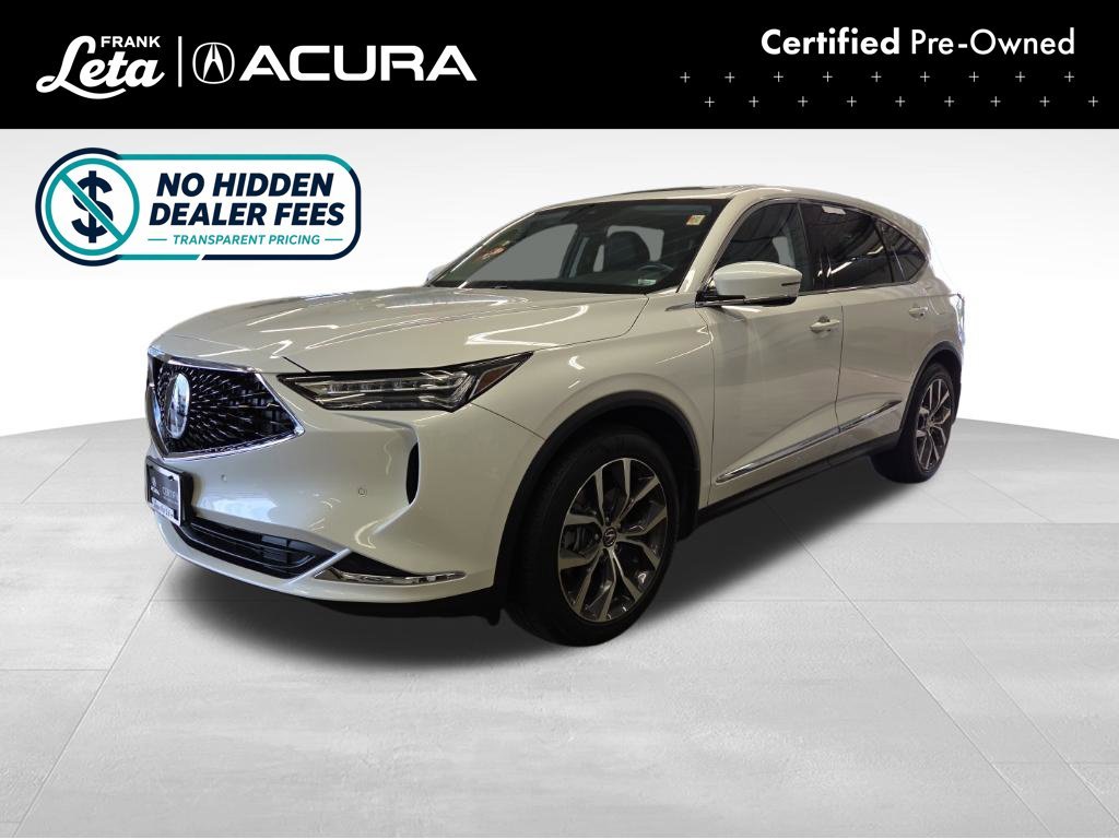 Certified Used 2024 Platinum White Pearl Acura  image 1