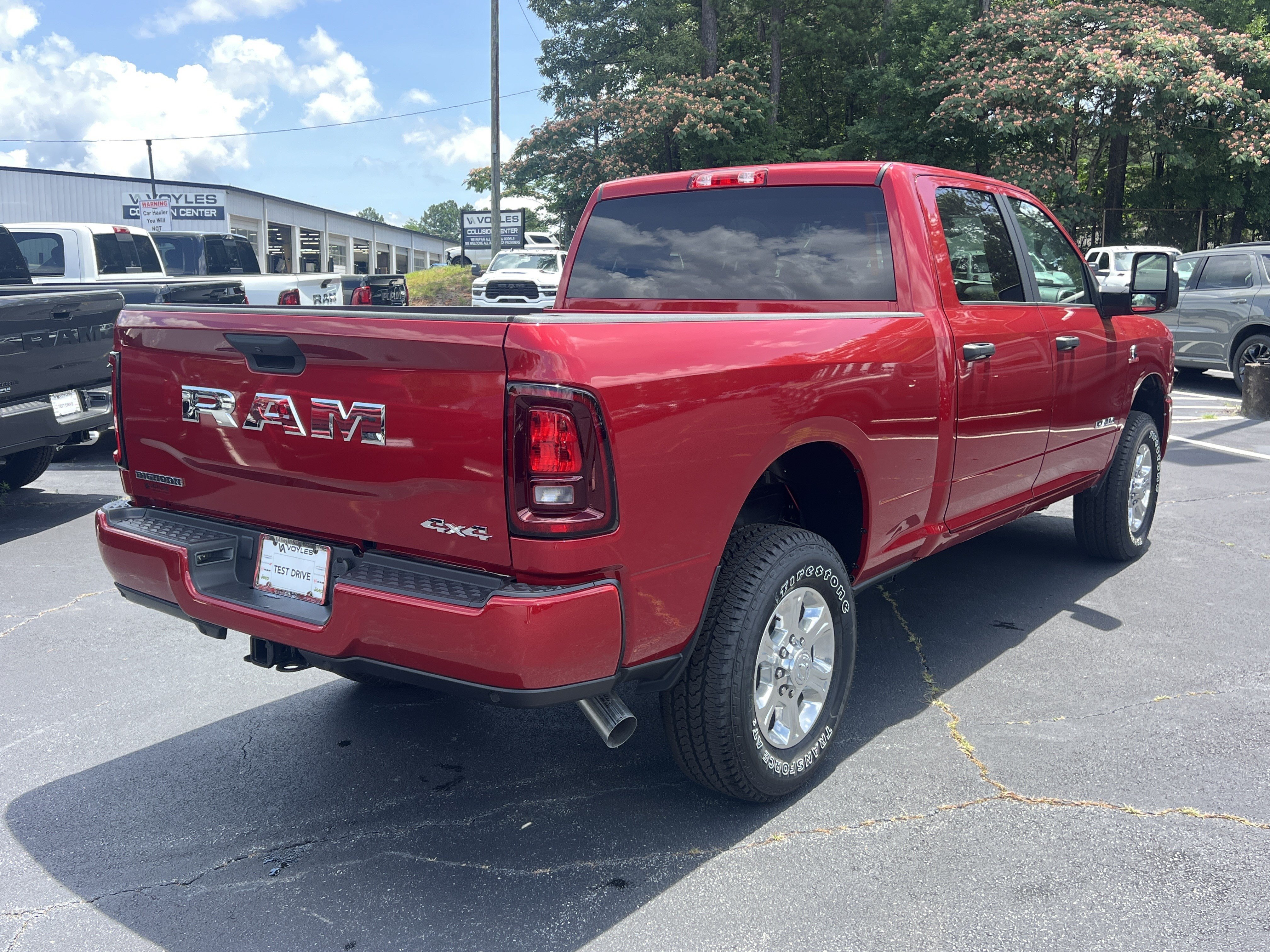 New 2026 Molten Red Pearlcoat Ram Big Horn image 8