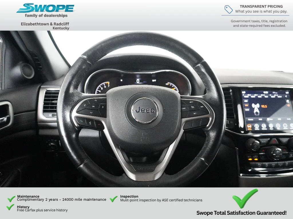 Used 2019 Walnut Brown Metallic Clearcoat Jeep Laredo E image 13