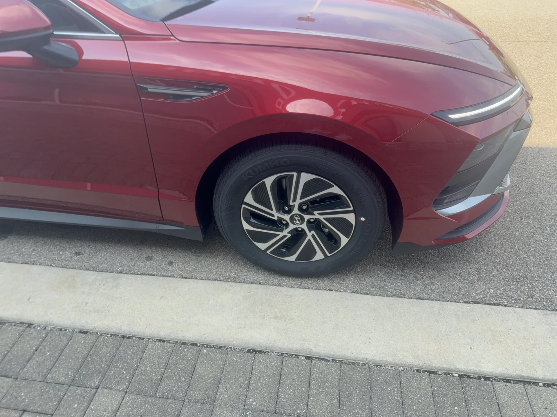 New 2026 Ultimate Red Metallic Hyundai Blue image 4