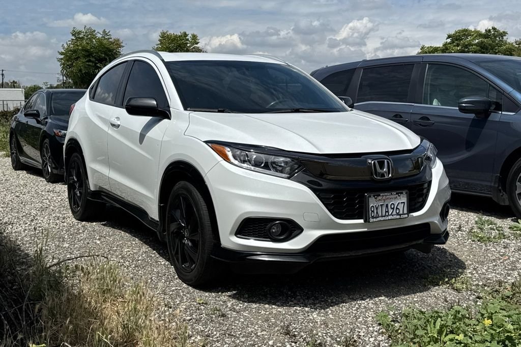 Certified 2021 Honda HR-V Sport with VIN 3CZRU5H14MM733431 for sale in Whittier, CA