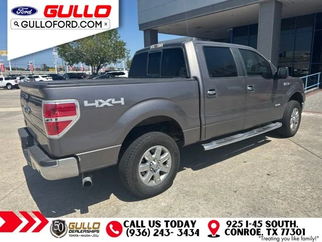 Used 2014 Sterling Gray Metallic Ford XLT image 4
