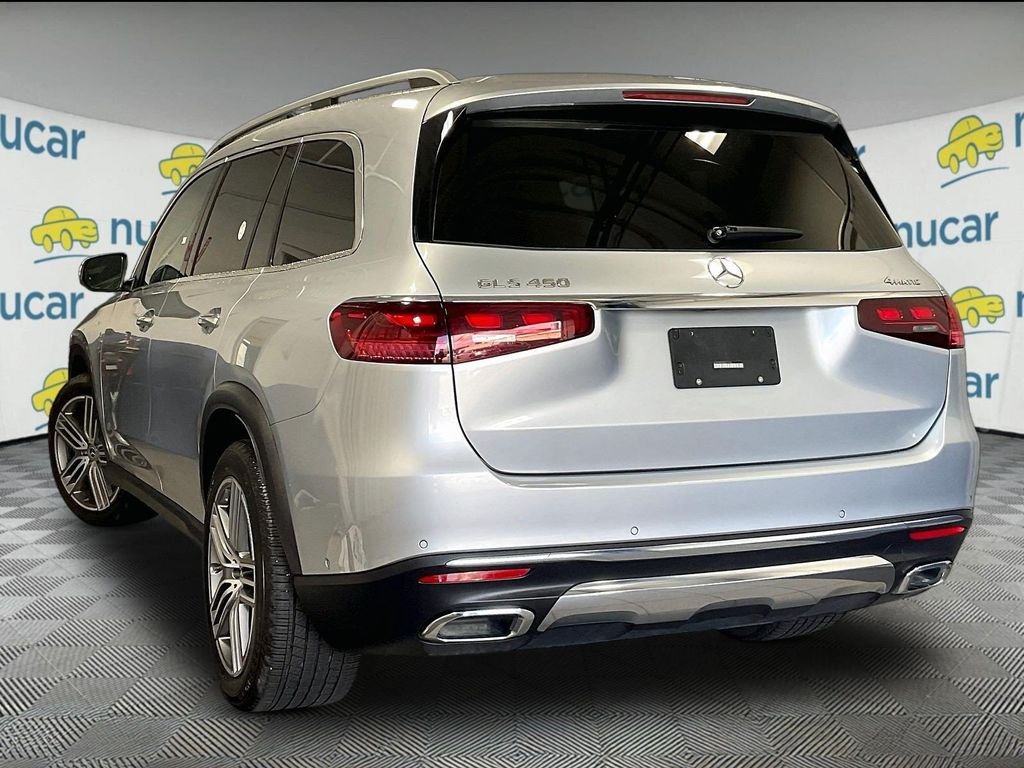 Used 2025 Silver Mercedes-Benz GLS 450 image 4
