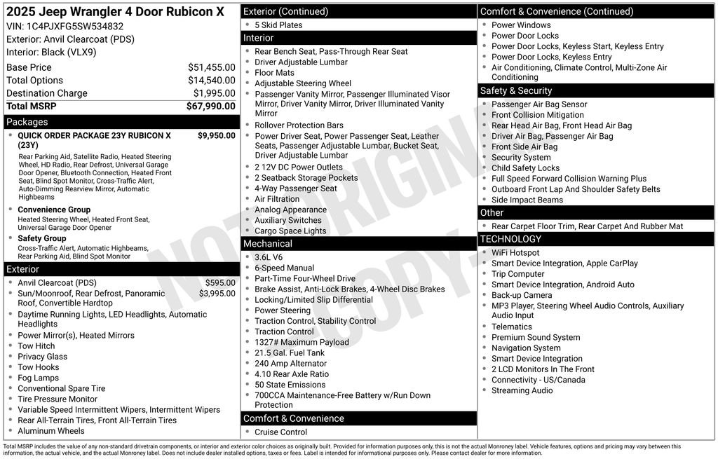 Used 2025 Gray Jeep Rubicon X image 26