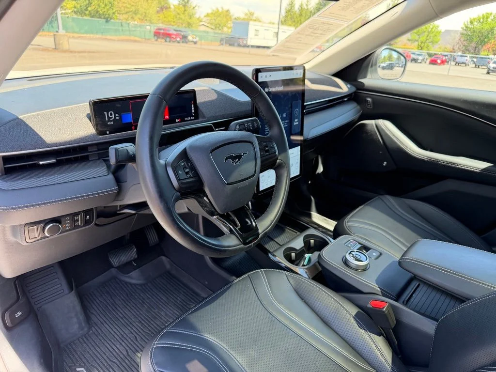 Used 2023 White Metallic Ford Premium image 17