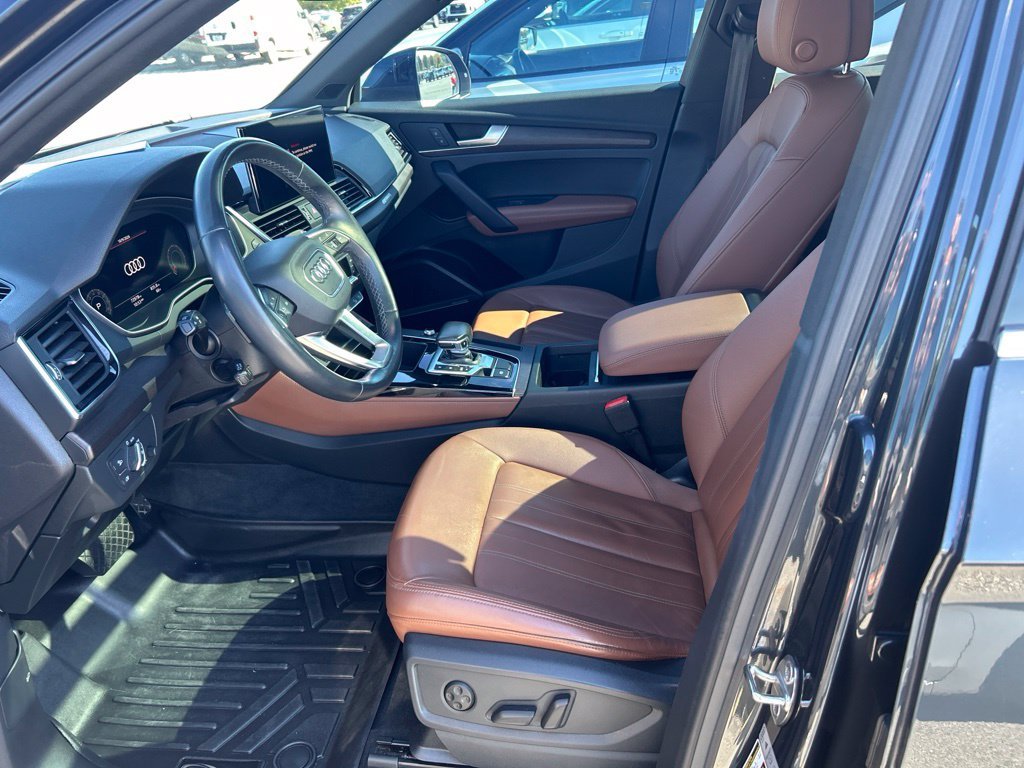 Used 2021 Gray Audi 45 Premium Plus image 15