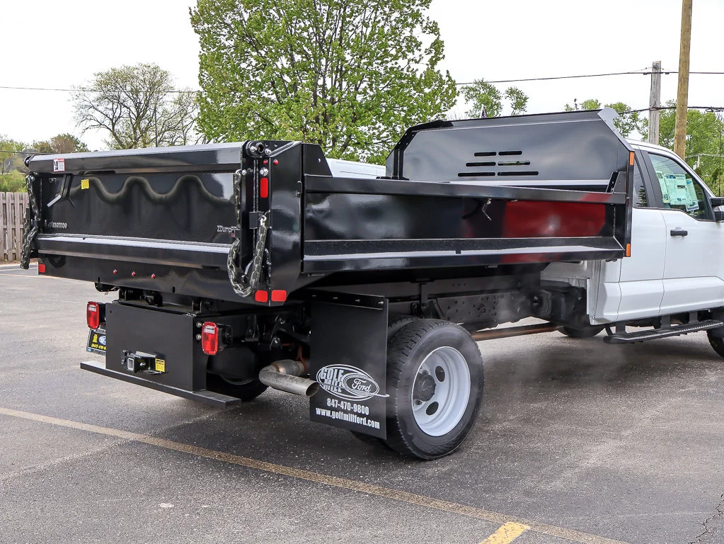 New 2026 Oxford White Ford 11' Dump Body image 9