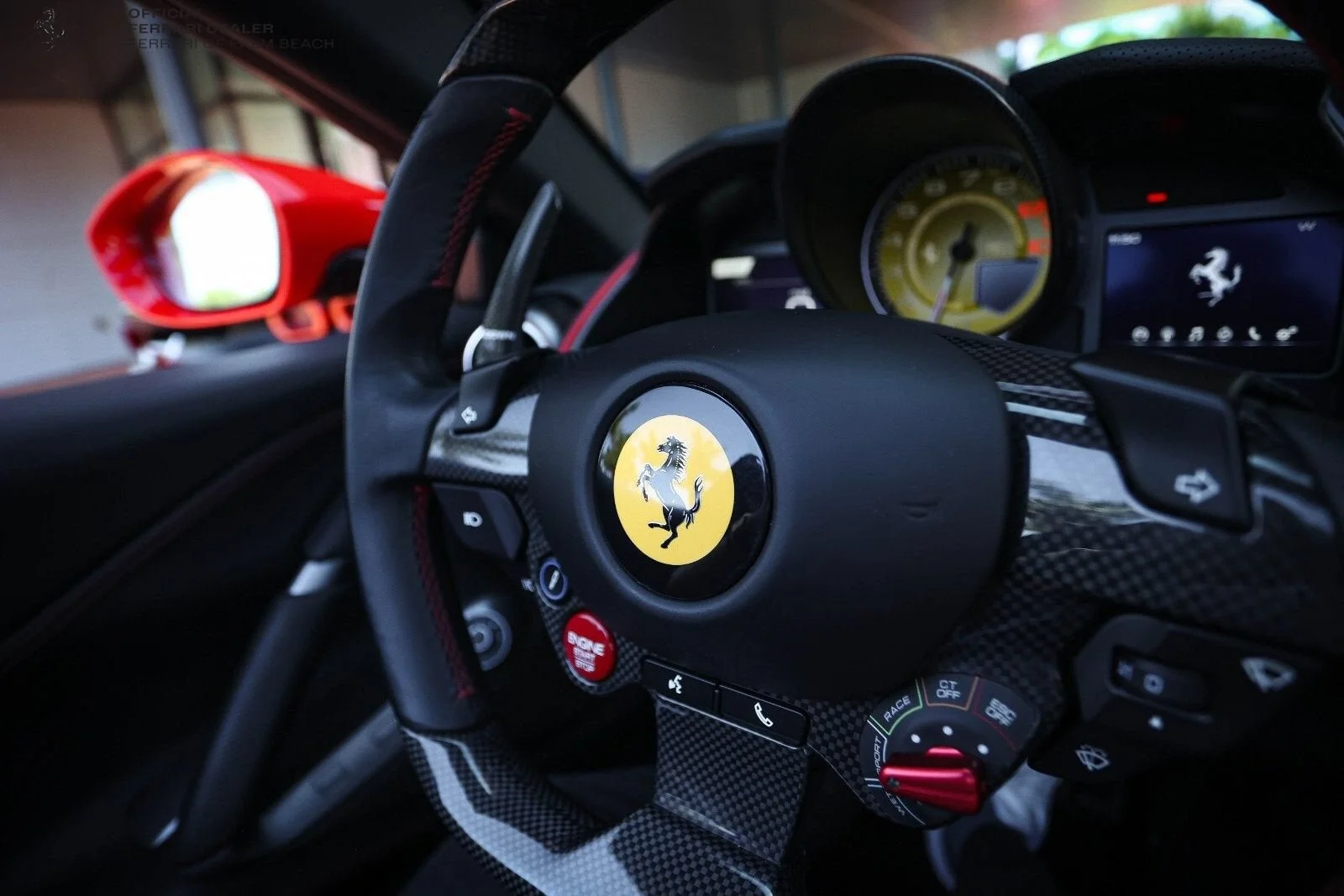 Certified Used 2021 Rosso Scuderia Ferrari Base image 37