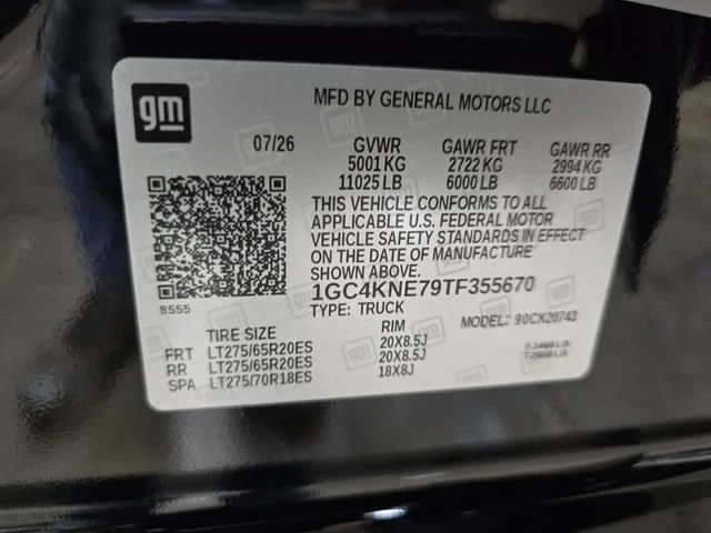 New 2026 Black Chevrolet LT image 37