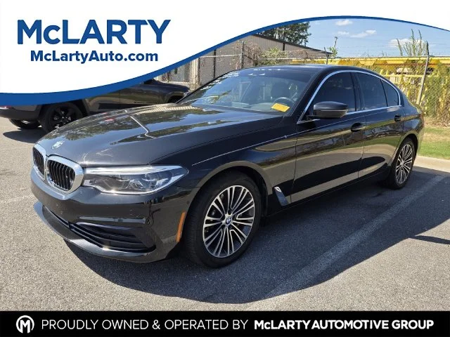 Used 2019 Black BMW 540i image 1