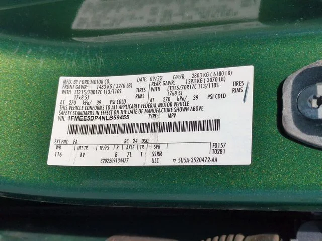 Used 2022 Green Ford Badlands image 37