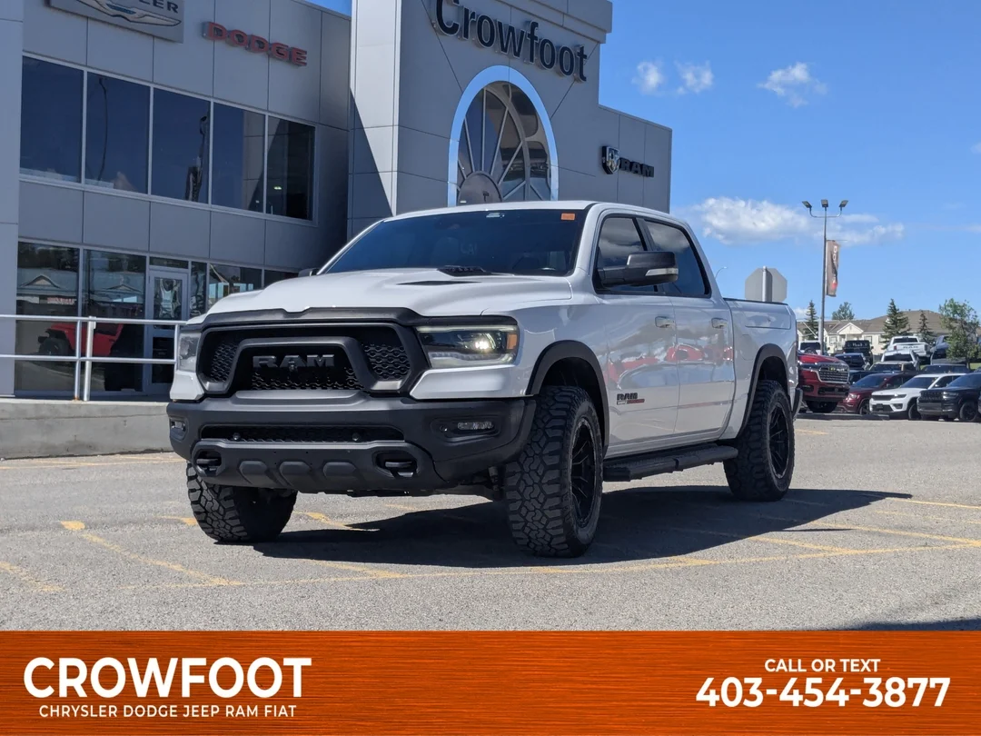 Certified Used 2021 White RAM Rebel - - 4x4 - SUPERCHARGED - Davenport Racing Truck - 12 Touchscreen & More! image 1