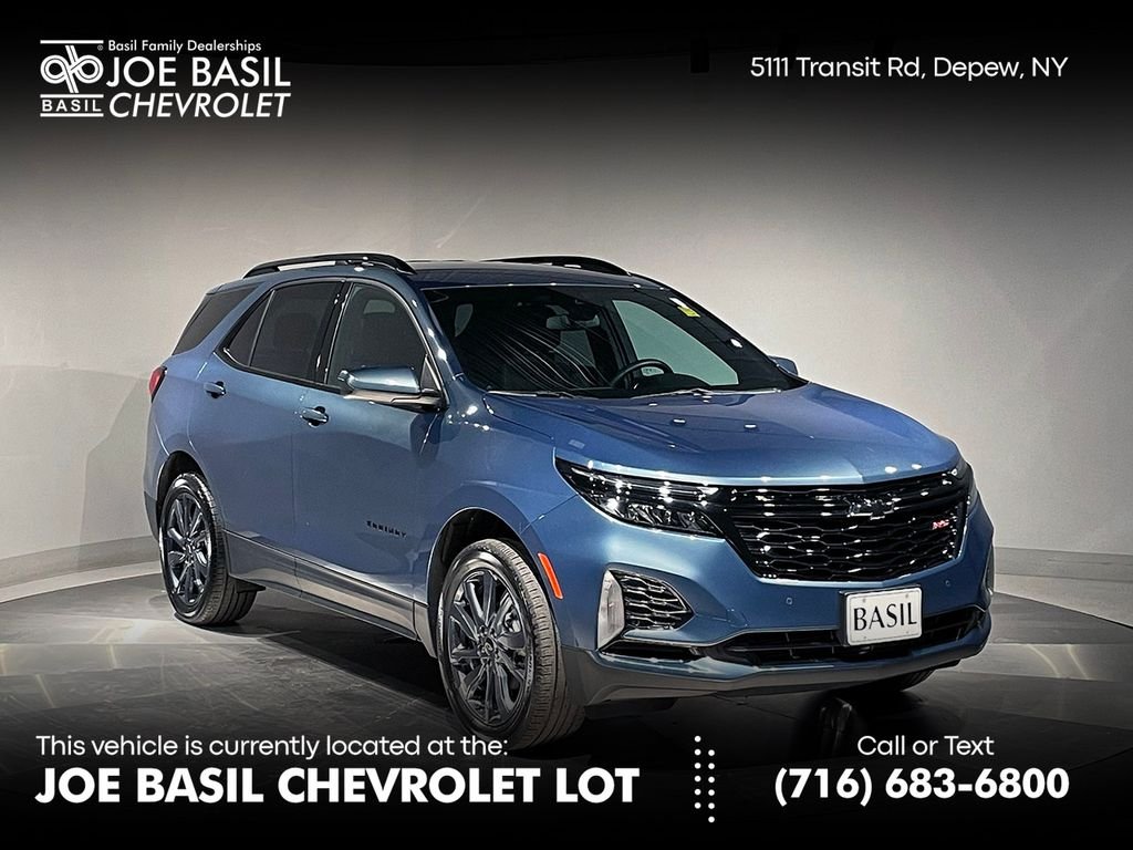 Used 2024 Blue Chevrolet RS image 1