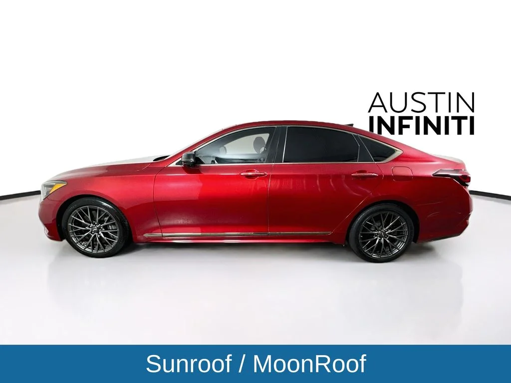 Used 2018 Red Genesis 3.3T Sport image 4