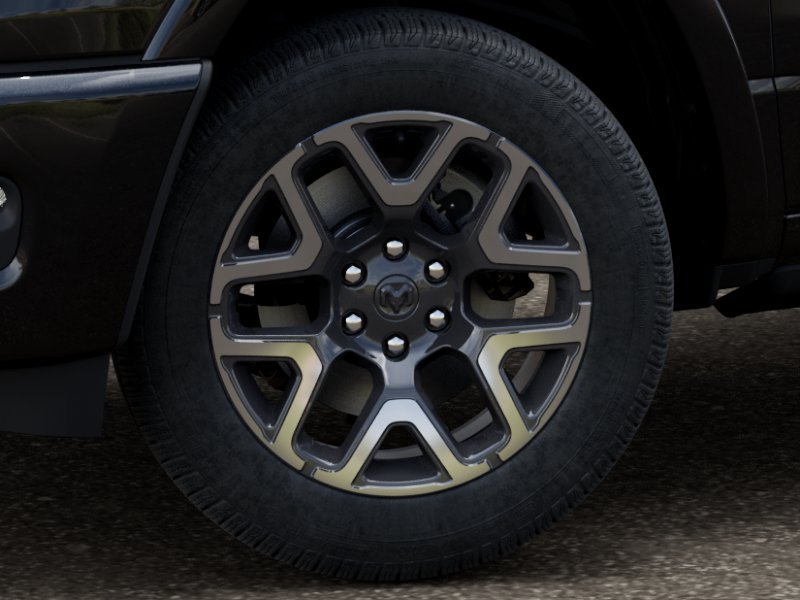 New 2026 Diamond Black Crystal Pearl-Coat Exterior Paint RAM LARAMIE image 8