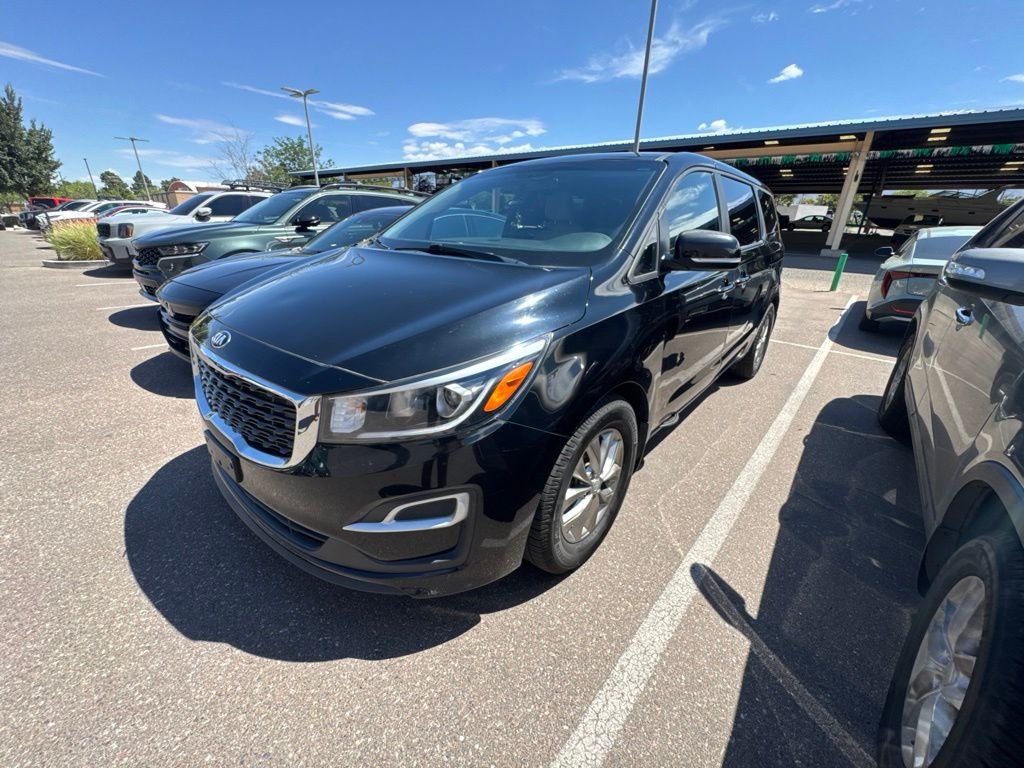 Used 2021 Black Kia LX image 2