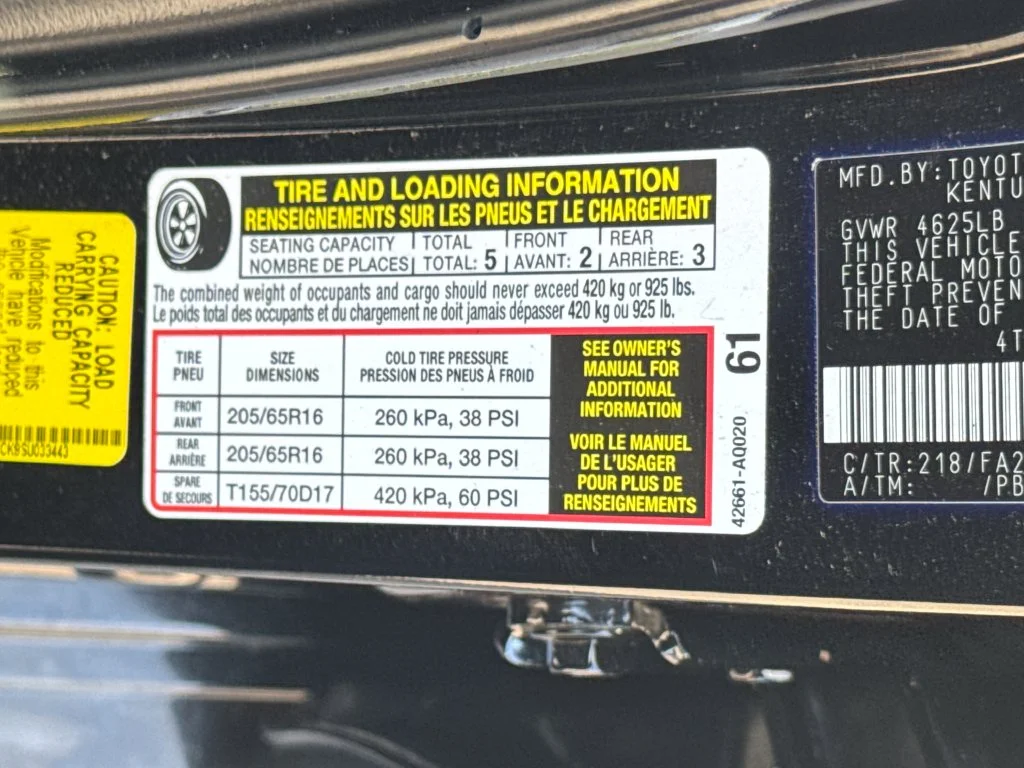 Used 2025 Black Toyota LE image 47