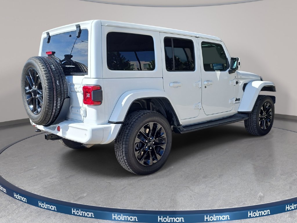 Used 2021 White Jeep Unlimited Sahara High Altitude image 6