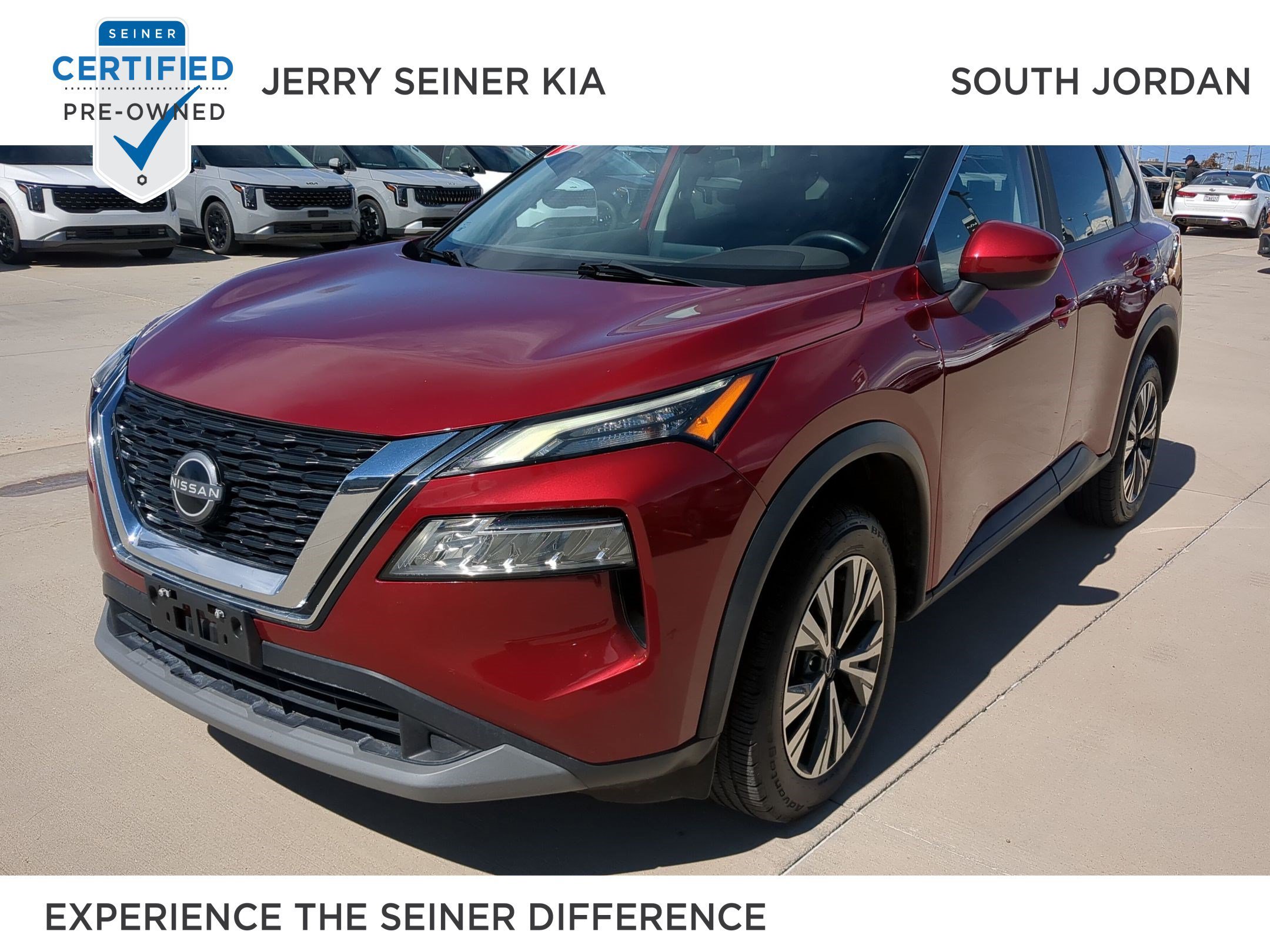 Certified Used 2023 Scarlet Ember Tintcoat Nissan SV image 1