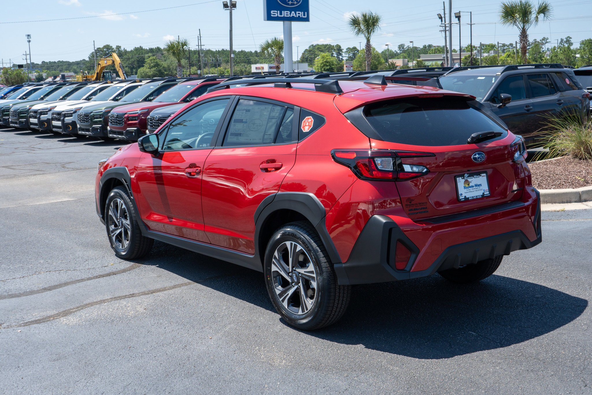 New 2026 LITHIUM RED PEARL Subaru Premium image 5