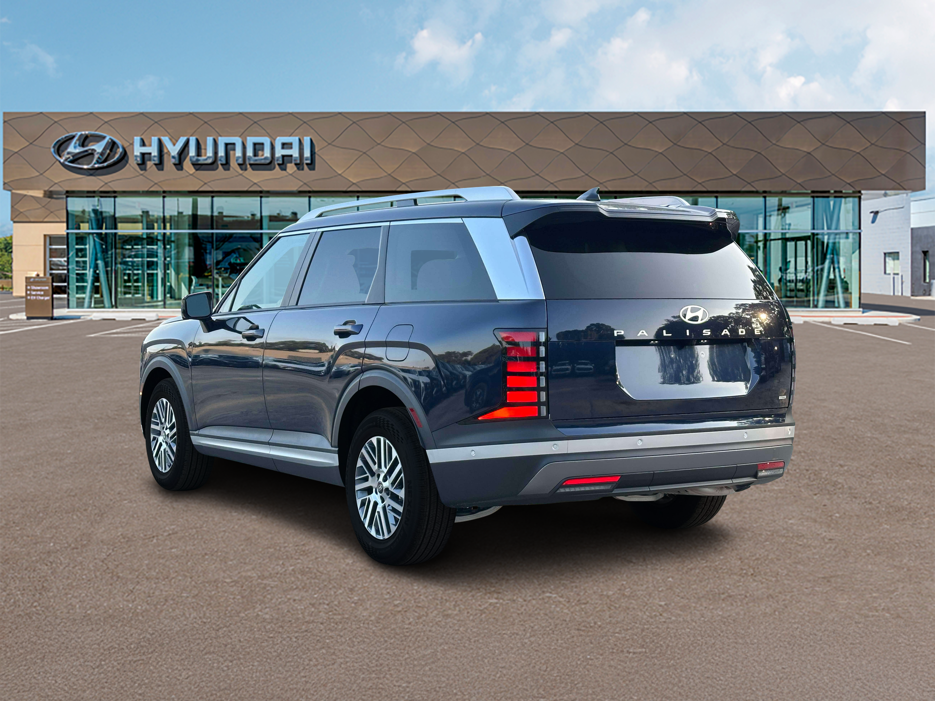 New 2027 Blue Hyundai SEL Premium AWD image 5