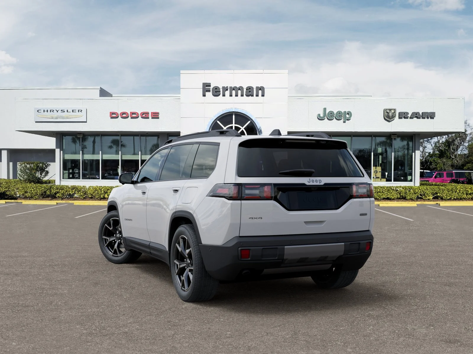 New 2026 Bright White Clear-Coat Exterior Paint Jeep Overland image 34