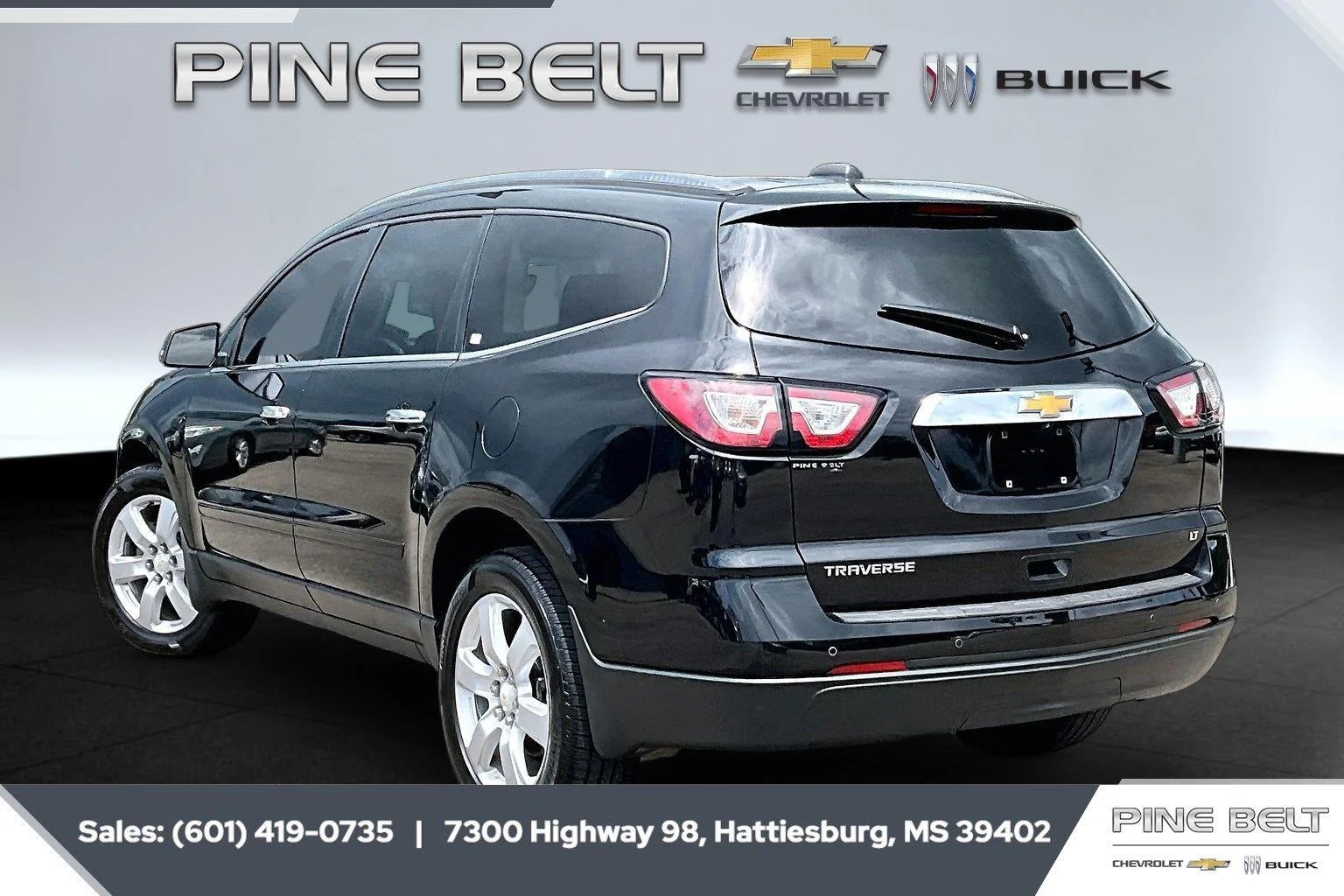 Used 2017 MOSAIC BLACK METALLIC Chevrolet LT image 2