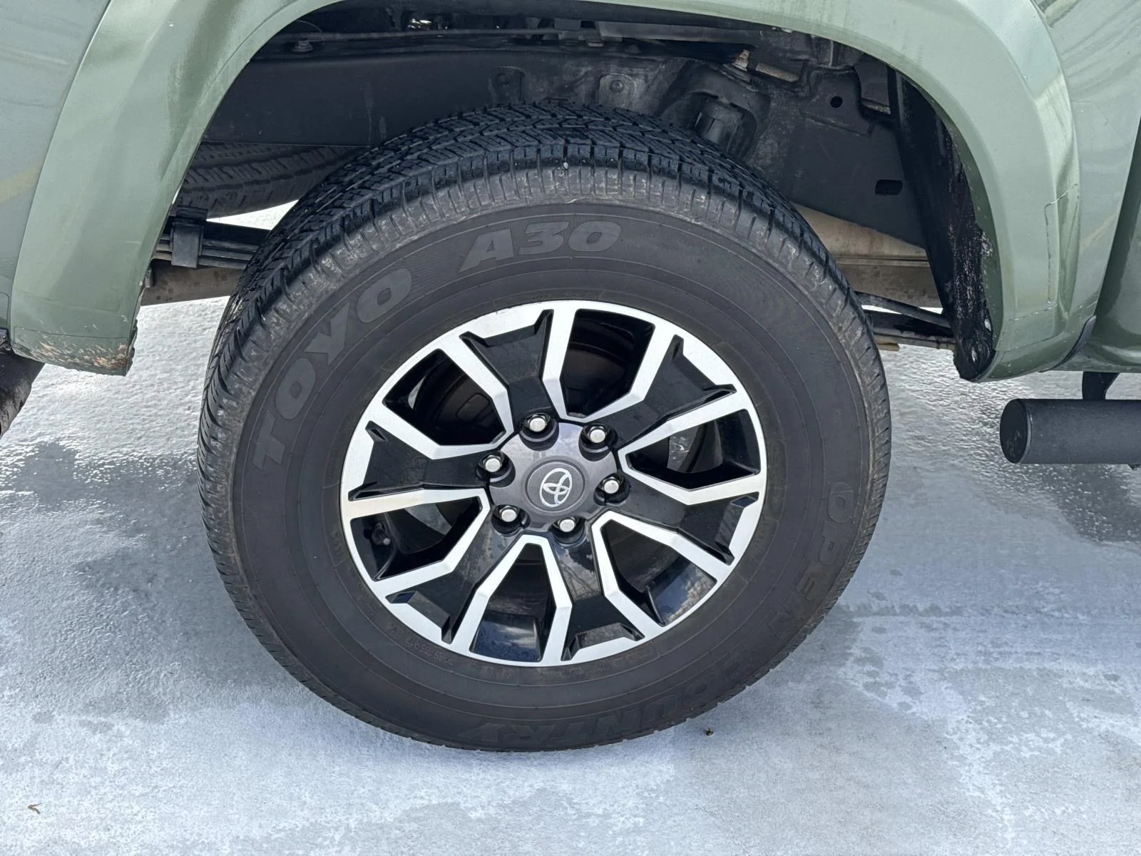 Used 2022 Army Green Toyota TRD Sport image 7