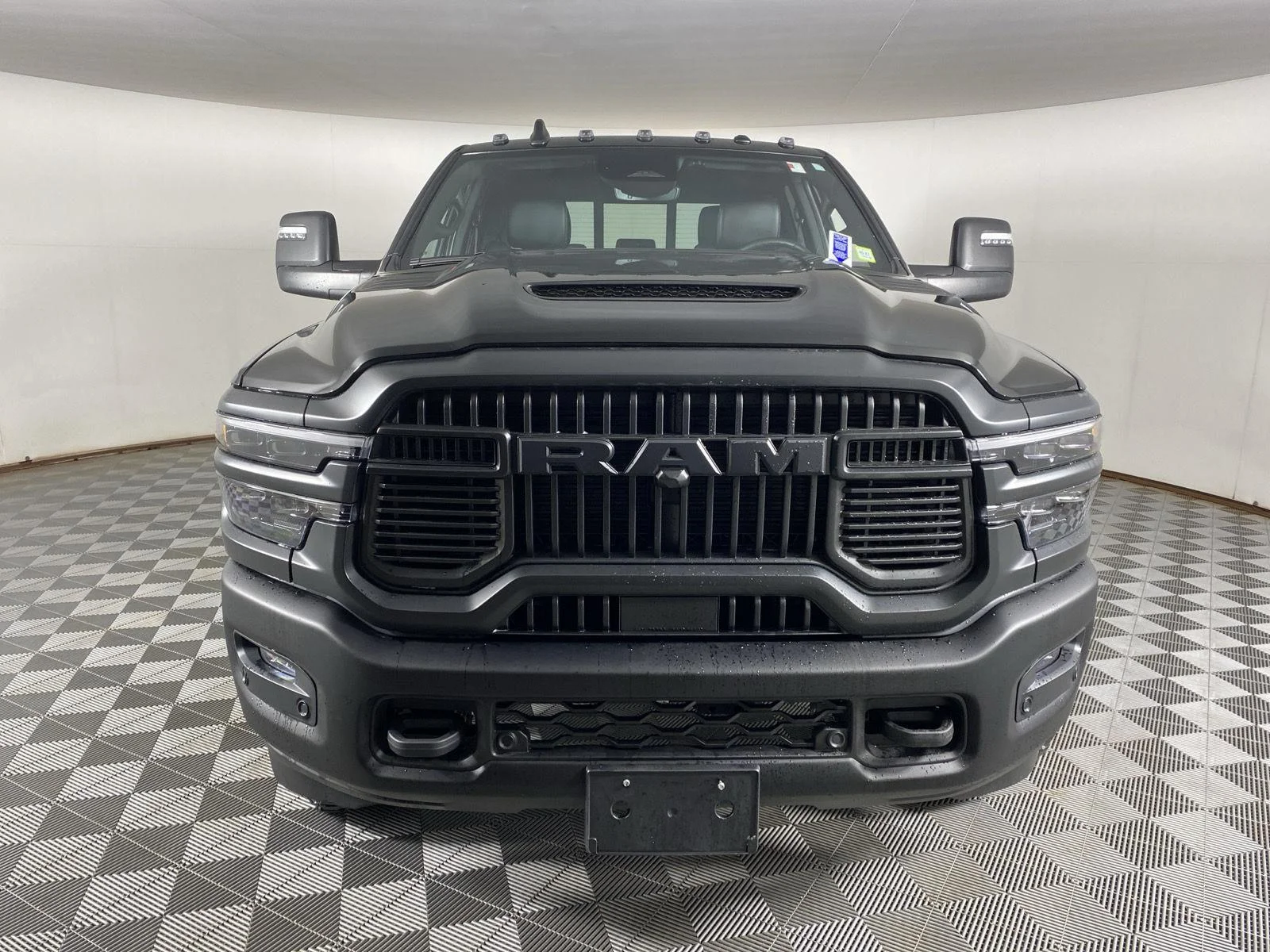 Used 2025 Diamond Black Crystal Pearlcoat Ram Rebel image 2