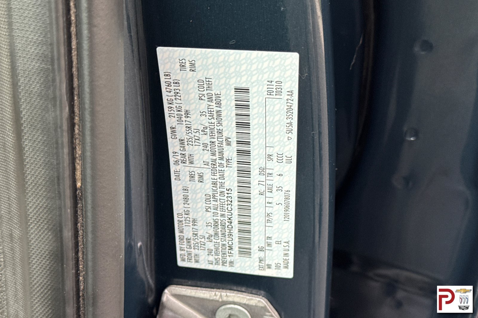 Used 2019 Green Ford SEL image 34