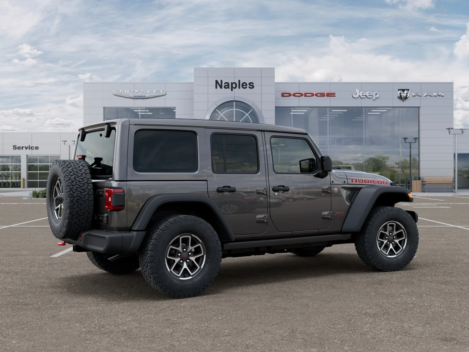 New 2026 Granite Crystal Metallic Clearcoat Jeep Rubicon image 30