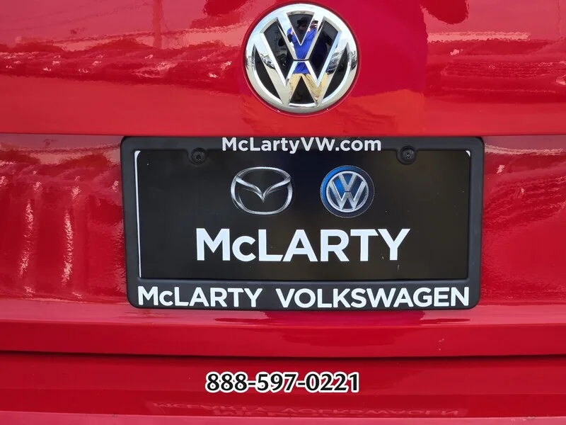 Certified Used 2021 Tornado Red Volkswagen SEL image 16
