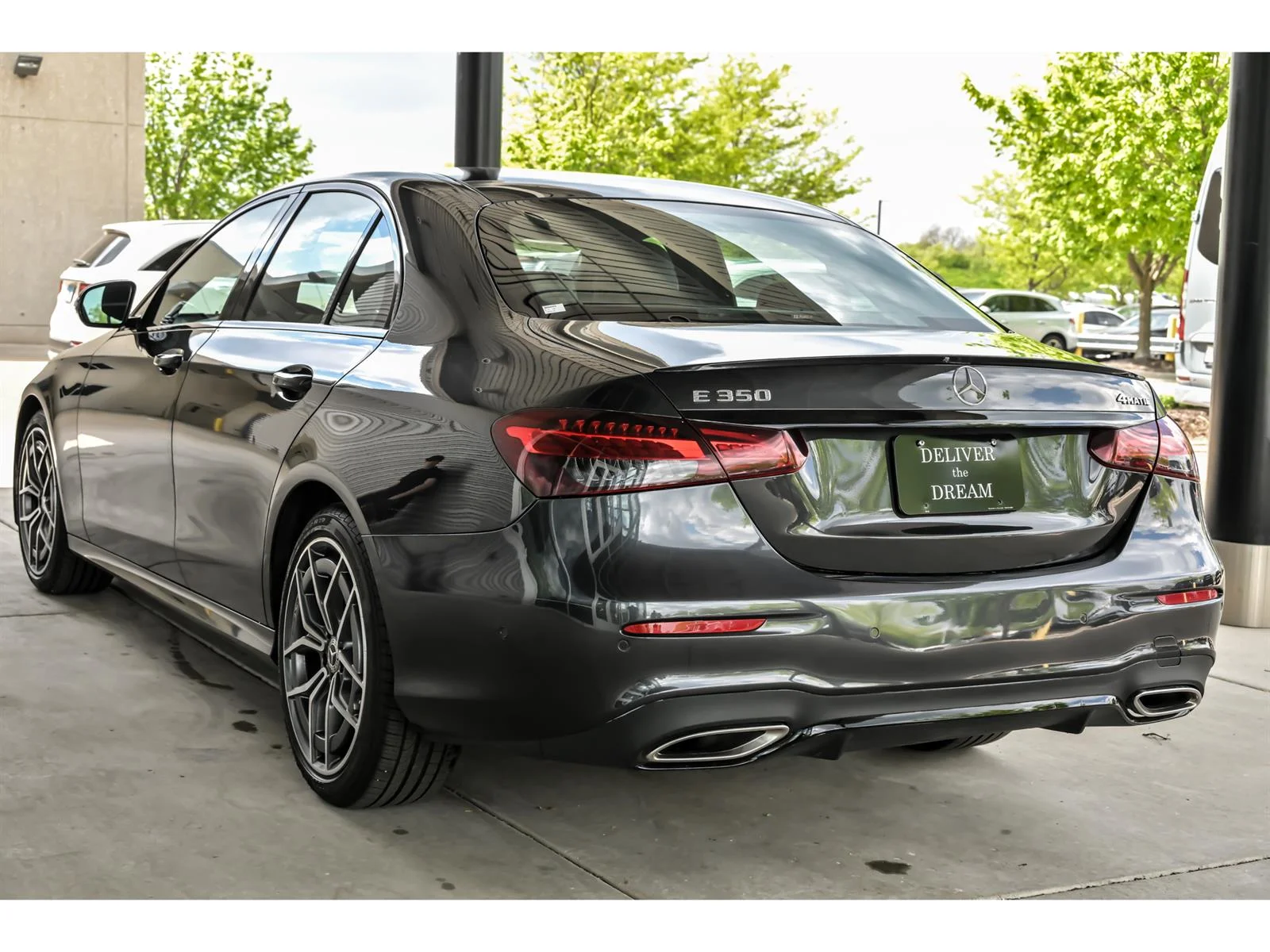 Used 2022 Gray Mercedes-Benz E 350 4MATIC® image 6