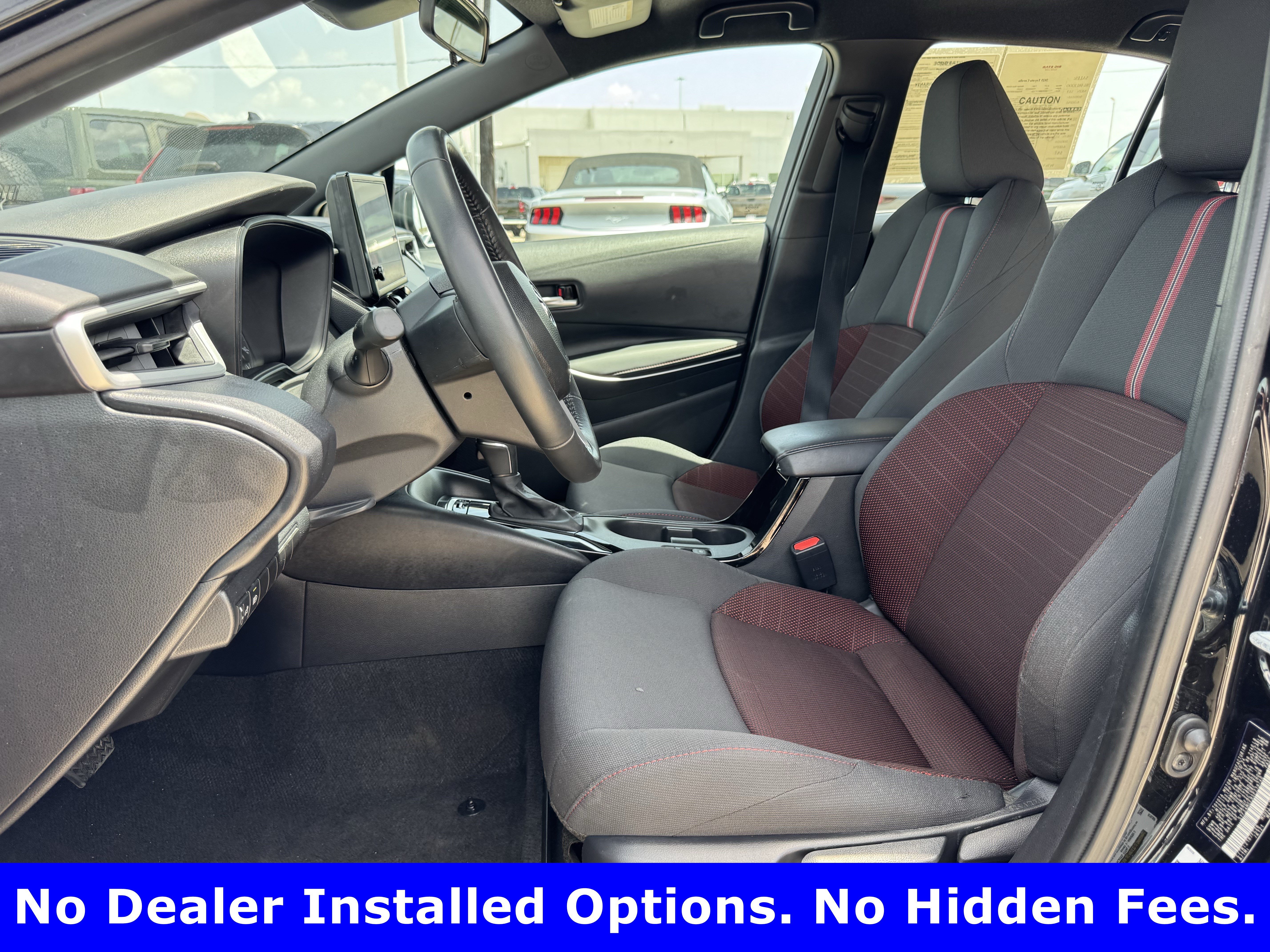 Used 2025 Midnight Black Metallic Toyota SE image 22