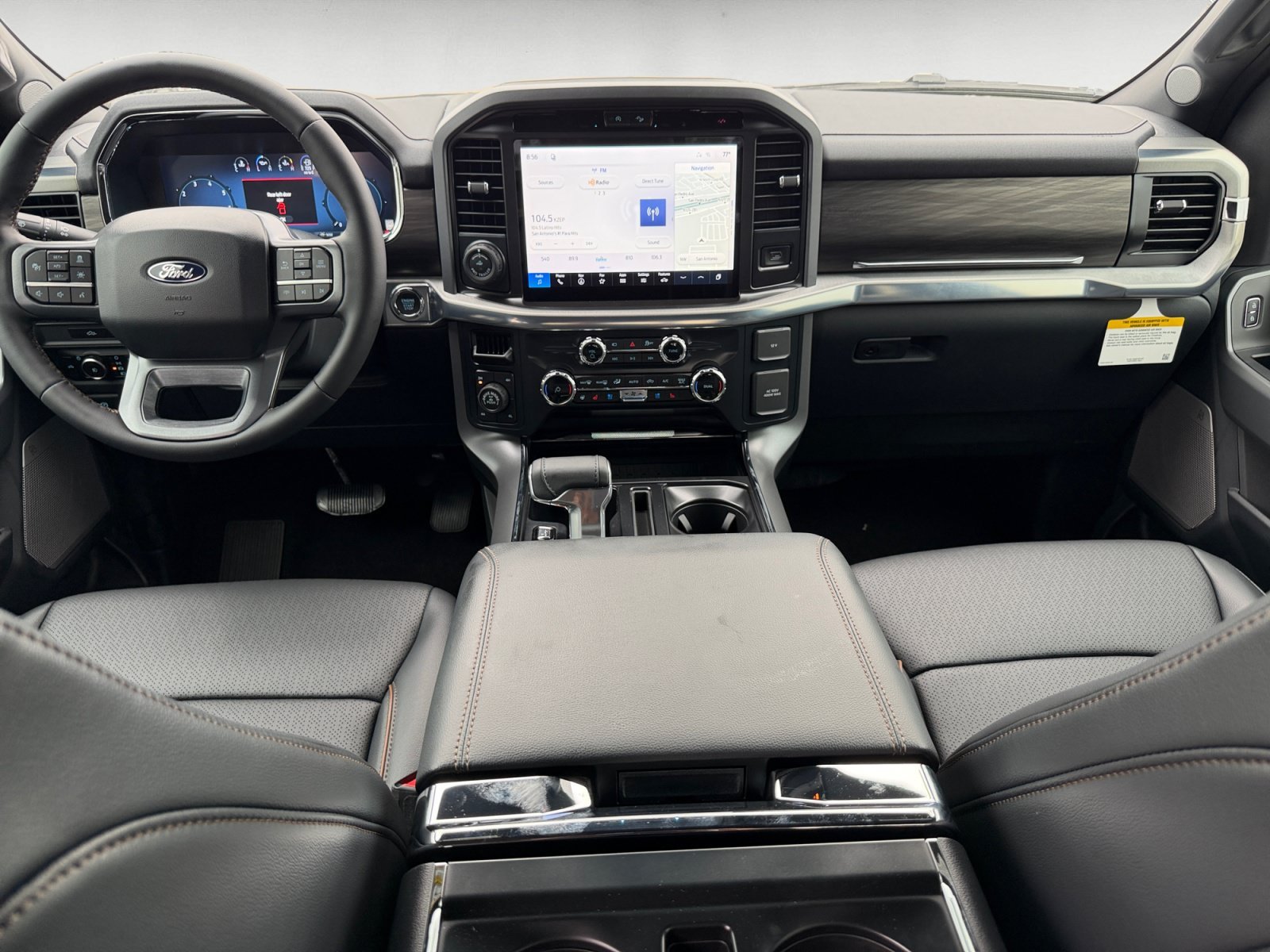 New 2026 Star White Metallic Tri-Coat Ford LARIAT image 14