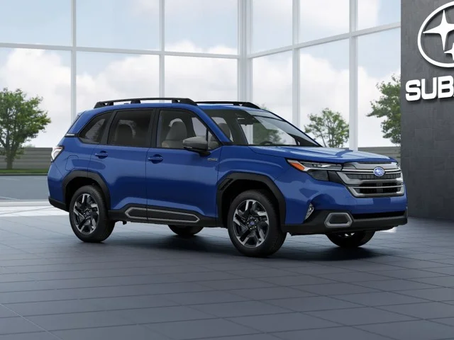 New 2026 DAYBREAK BLUE PEARL Subaru Limited Hybrid image 1