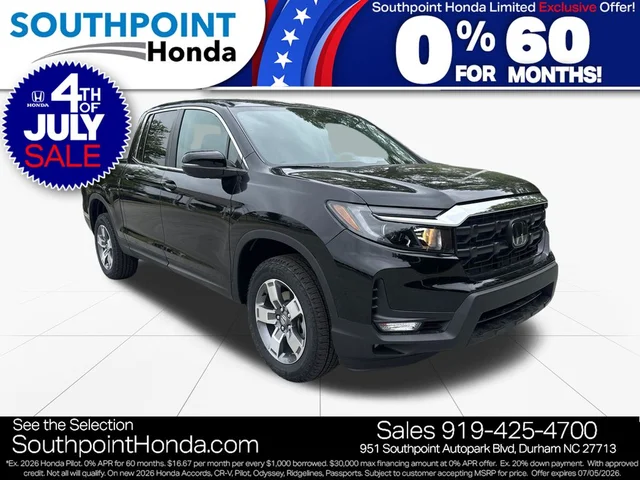 2026 Honda Ridgeline RTL