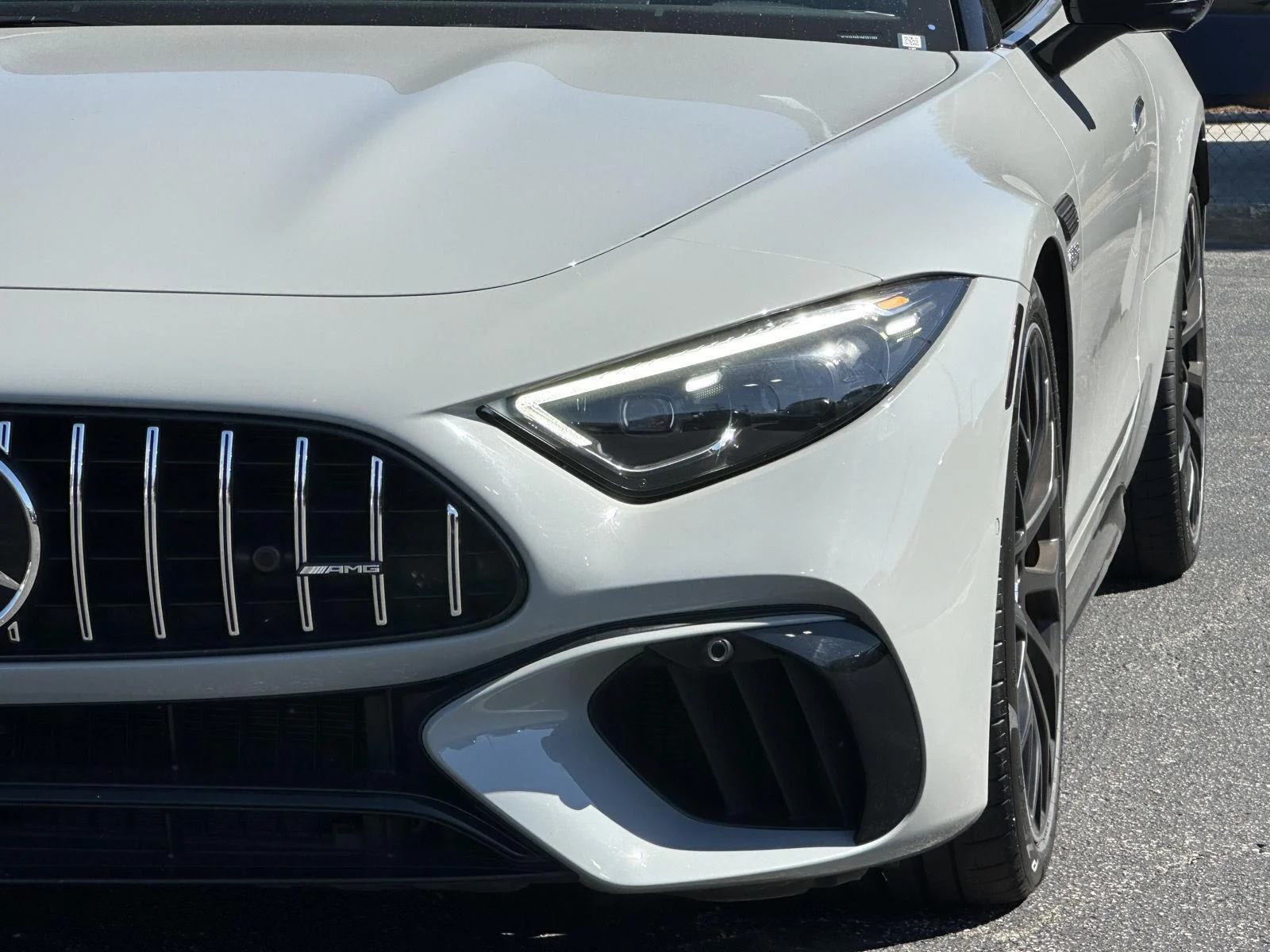 Used 2022 MANUFAKTUR Alpine Grey Mercedes-Benz AMG® SL 55 image 51