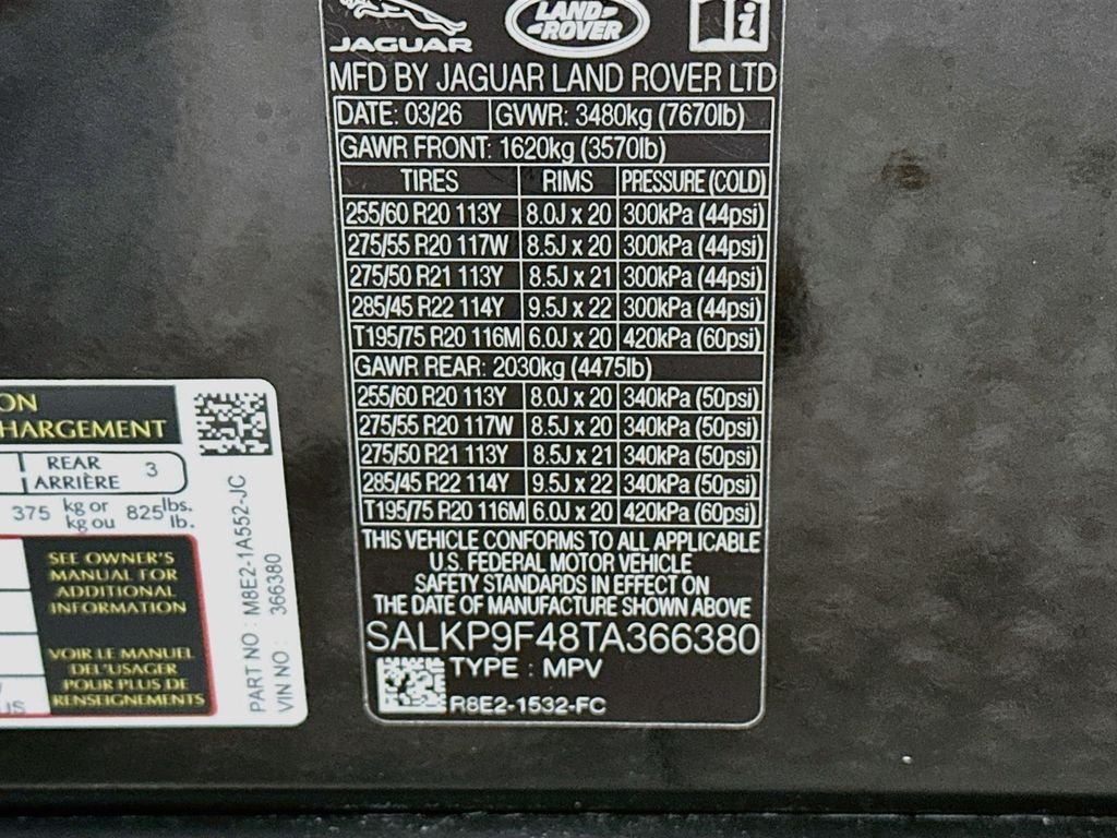 Used 2026 Black Land Rover SE image 35