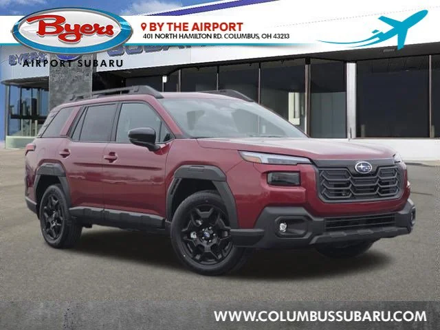 New 2026 Crimson Red Pearl Subaru Limited image 1