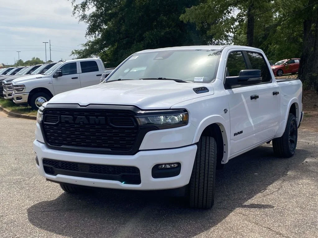 New 2026 Bright White Clear-Coat Exterior Paint RAM Big Horn/Lone Star image 33