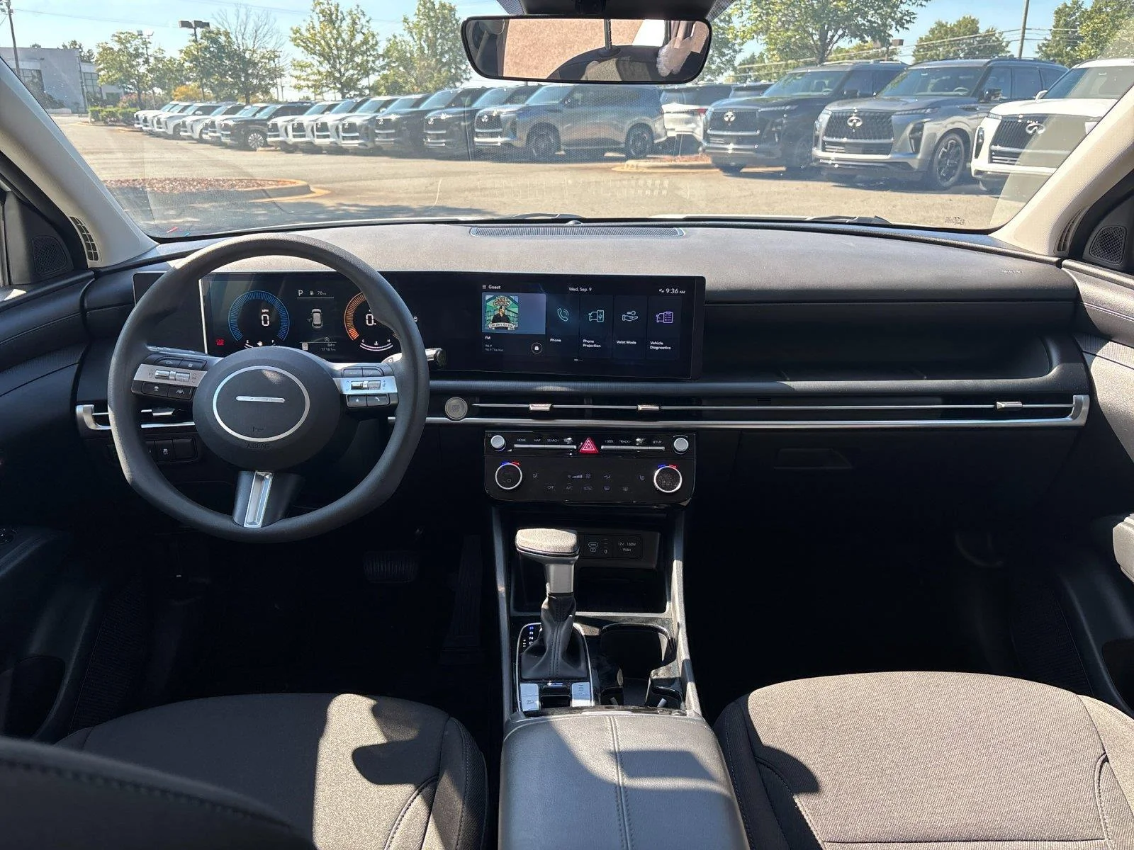 Used 2025 Serenity White Pearl Hyundai SEL image 34