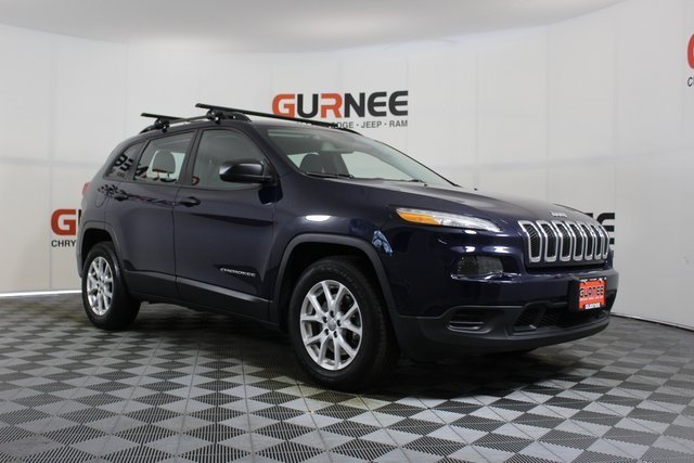 Used 2015 Jeep Cherokee Sport with VIN 1C4PJMAB3FW725441 for sale in Gurnee, IL